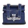 School Bag for Girls and New Model for Reflective Cherry Blossom Cool A4 Flat File Exquisite Metal Automatic Luxurious Gift Transparent School Bag