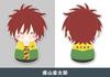 FUKUBUKU COLLECTION The New Prince of Tennis Trading Mascot 2 1 BOX 8 total 8 types GW553 Vol. = pieces,