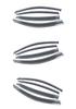 Bright Striped Window Visors & Rain Guards for Lynk & Co 06 (2020) - Thickened Side Deflectors