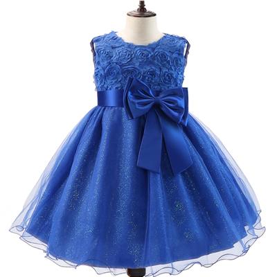 Girls Fashion Summer Elegant Dancing Dress Kids Wedding Events Dress Party Princess Dresses
