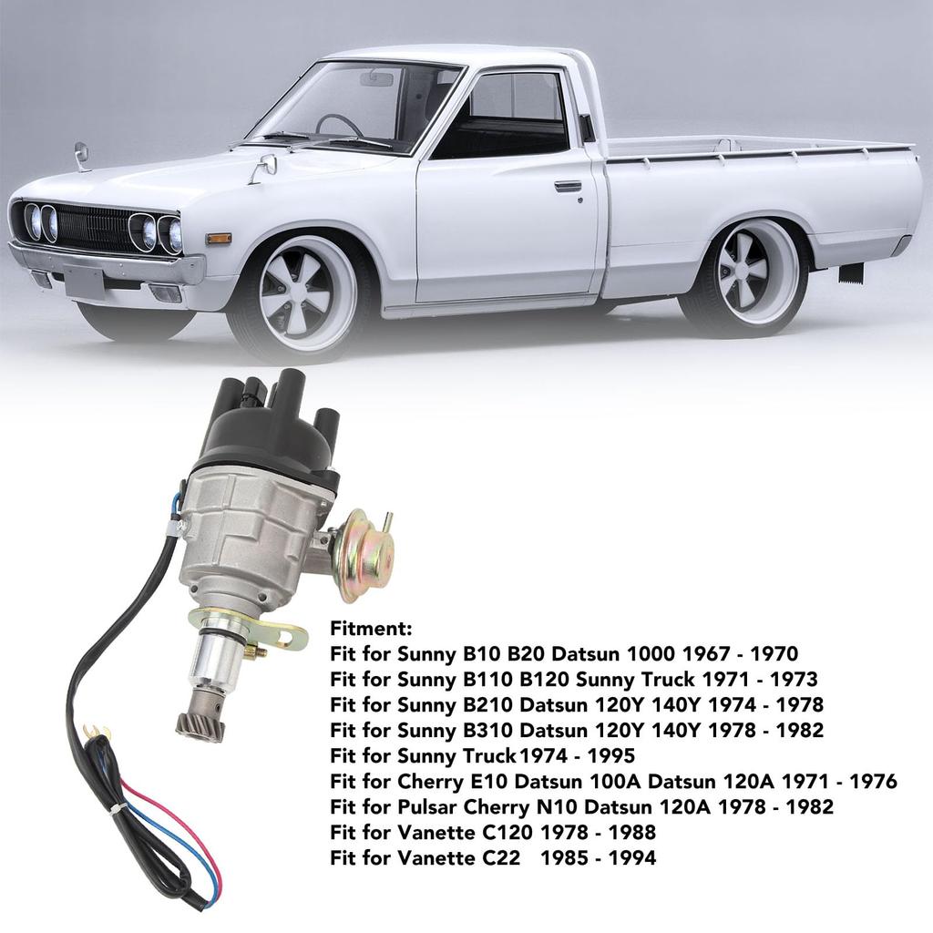 Car Electronic Distributor ABS Metal High Precision Reliable Ignition Fit for Sunny B10 B20