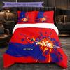 CSKA Moscow 3 Piece Bedding Set Soft Duvet Cover Set with Pillowcases Printed Bedroom Decor Set for Home