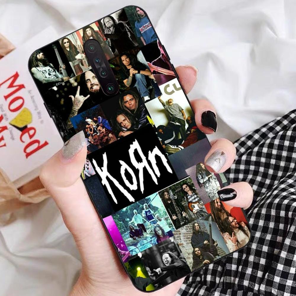 K-korn Music Hot Band Phone Case For Redmi 5 6 7 8 9 10 Plus Pro 6 7 8 9 A GO K20 K30 K40 Pro Plus F3 Fundas