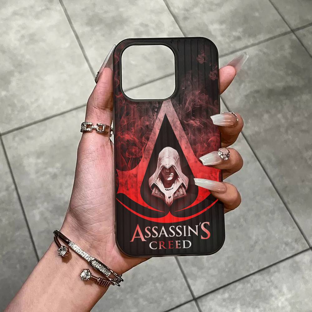 

A-Assassin S -Creed Игровой Мягкий Гофрированный Прозрачный Чехол Для Телефона Для IPhone 17 15 16 11 12 13 14 Pro Max Plus Pro iPhone 15pro max