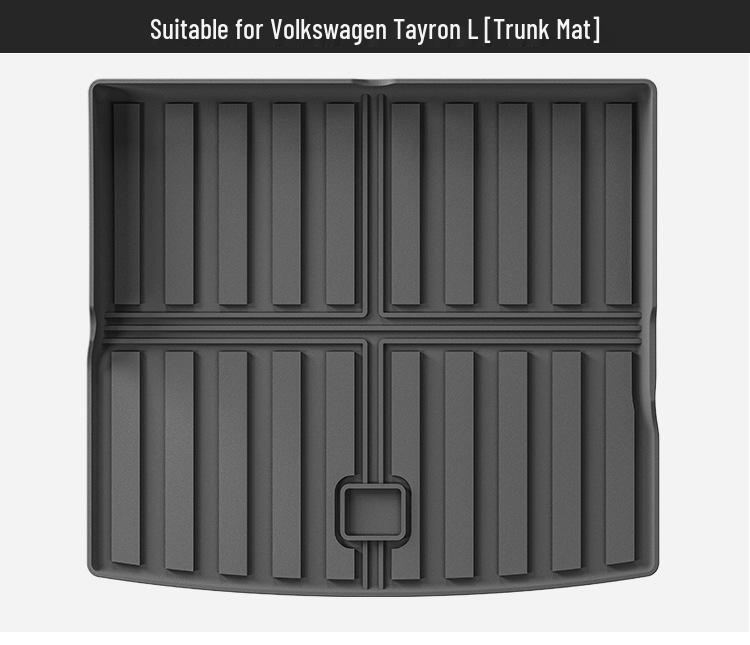 Custom TPE Trunk and Floor Mats for 25 Volkswagen Tayron L Models - Durable and Wear-Resistant