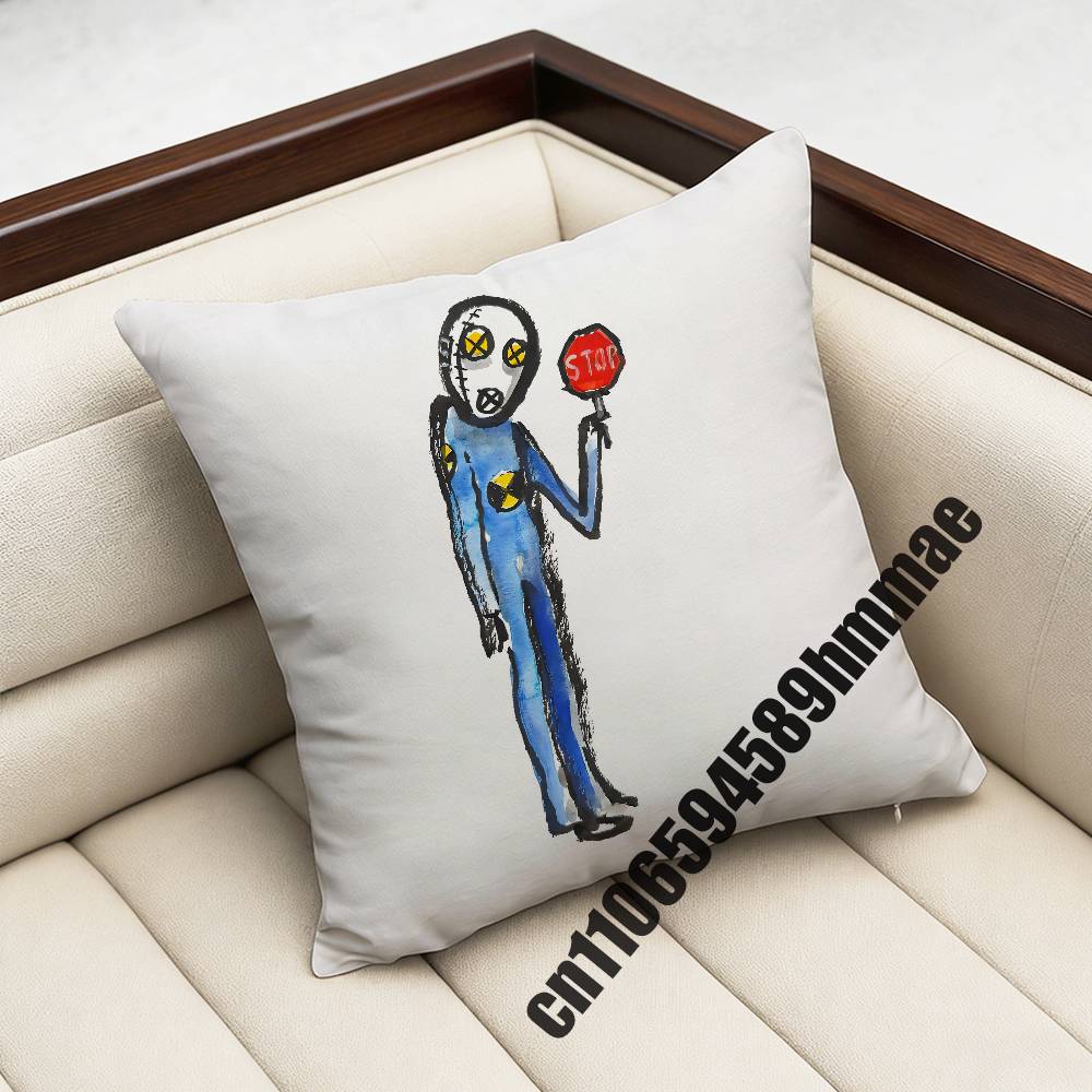 For A-A$Ap Rocky Dont Be Dumb A-Asap Throw Pillow Case Sham 45X45Cm 40X40Cm Square Car Pillowcase Pad Cushion Cover