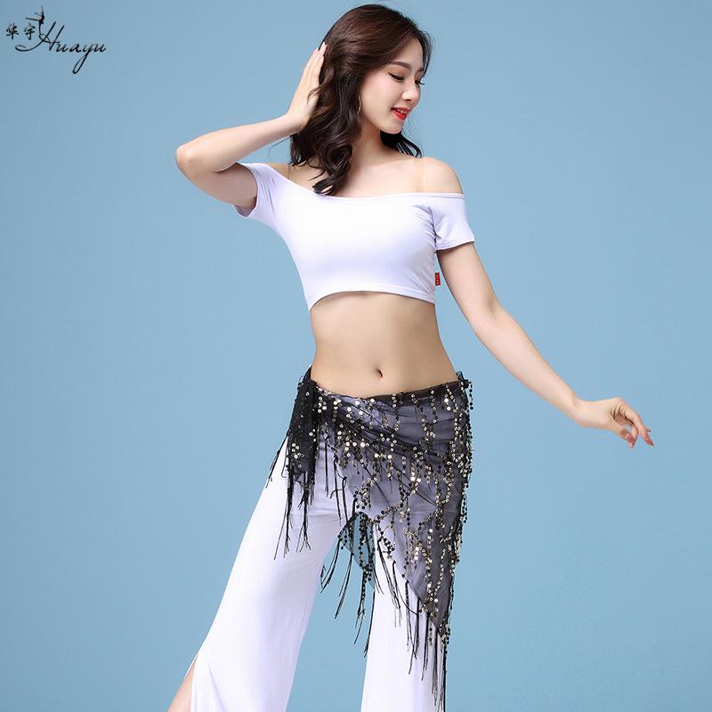 Belly Dance Sequin Tassel Waist & Hip Scarf Costume Belt