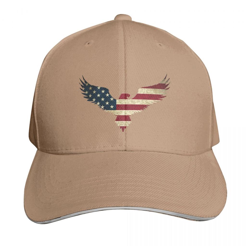 Bald Eagle America Baseball Cap Low Profile Unstructured Unisex For Men Women Outdoor Golf Running Hiking