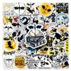 50 Fourth Wing Fantasy Novel Cartoon Waterproof Stickers for DIY Suitcase & Phone Case