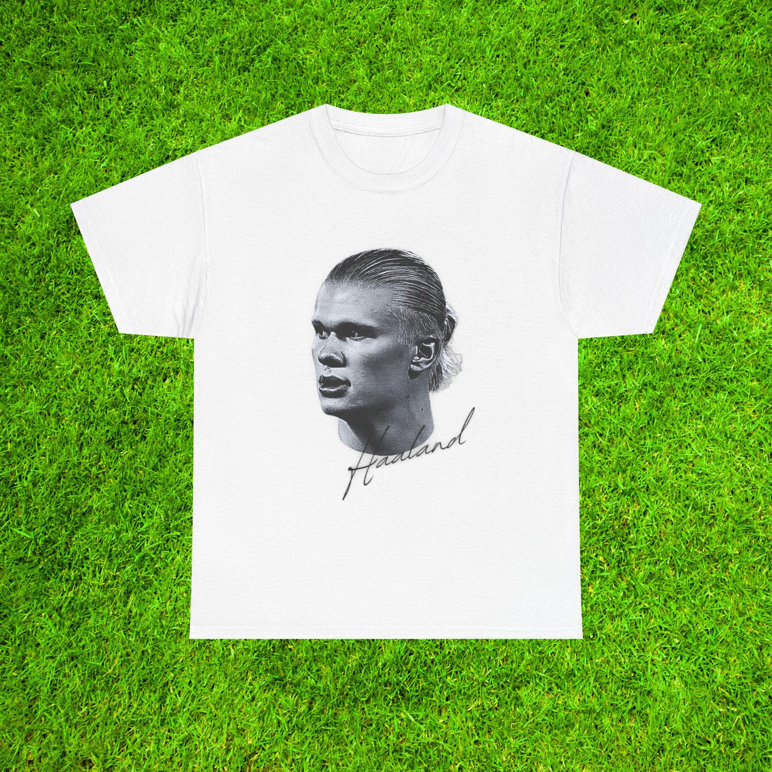 Erling Haaland T-Shirt Manchester City Man City Norway Soccer Fan Gift Football Legend T-Shirt Vintage Graphic Tee Streetwear White Shirt 3XL