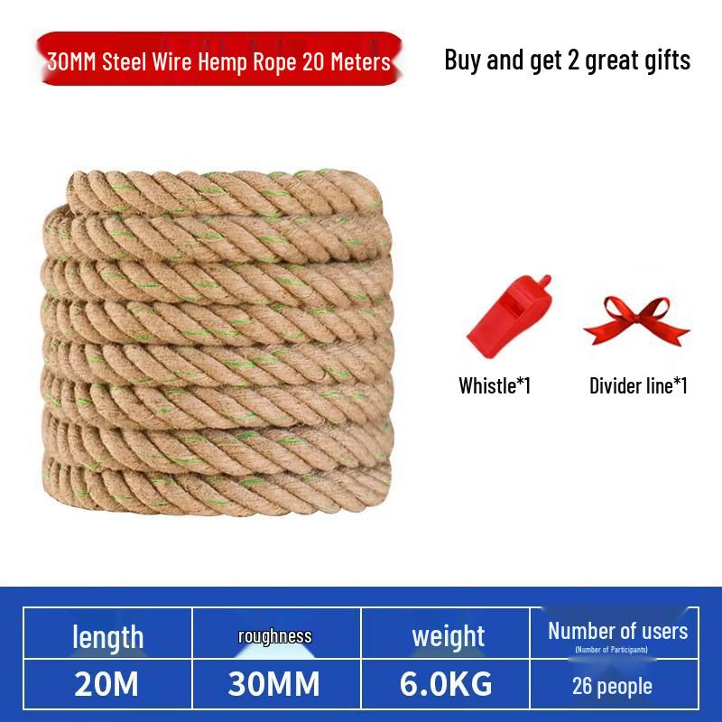 YiNing Heavy-Duty Tug-of-War Rope