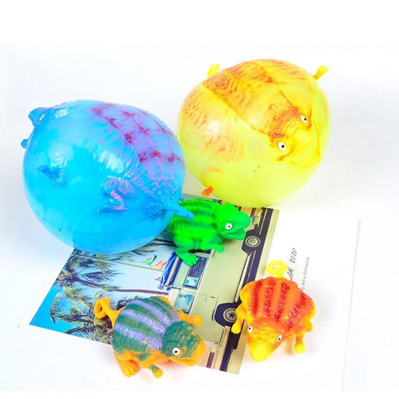 Colorful TPR Stretchy Dinosaur Fidget ADHD Oys Pull String Stretch Lizard Dino Anti Stress Relief Sensory Toy Birthday Party Toy