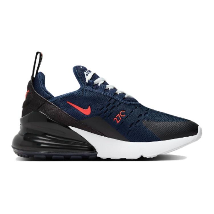 (GS) Nike Air Max 270 'Midnight Navy Picante Red' Kids' 943345-410