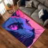Personalized Cat Face Carpet for Living Room Bedroom Bedside Floor Mat Cloakroom Kids Activity Area Rugs Home Decor Luxury Gifts