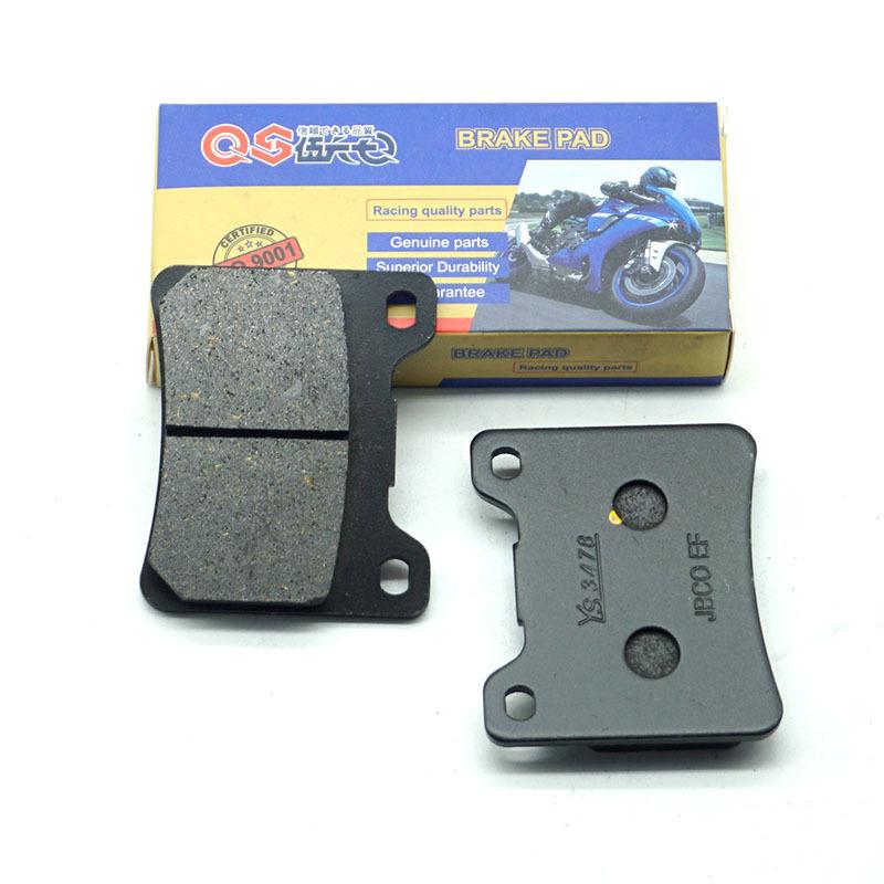 Motorcykel fram och bak bromsbelägg för YAMAHA FJ1200 kåpa 1986 1987 VMX12 V-Max1200 1985-1992 FJ 1200