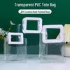Handmade Children's PVC Painting Tote Bag DIY Kit - Clear Canvas Bag