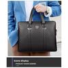 Men's Bag Carrying Large Capacity Multi-functional Briefcase Male Business Shoulder Leather Casual Satchel