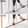 1pc 1mX3cm Wood Grain  Floor Cord Cover Pvc Self Adhesive Cord Hider for Cable Management Cable Protector Anti Stepping Cover
