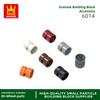 192 PCS/lot 6014 Medium Wheel Hub Block Moc Wheel Loose Parts Works With featuring Brick DO IT YOURSELF Children's Toy Assembly Gift Idea Storage Box