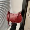 Today's Fashion Shoulder Bag Women's Trend New Versatile Solid Color Gentle Underarm Bag