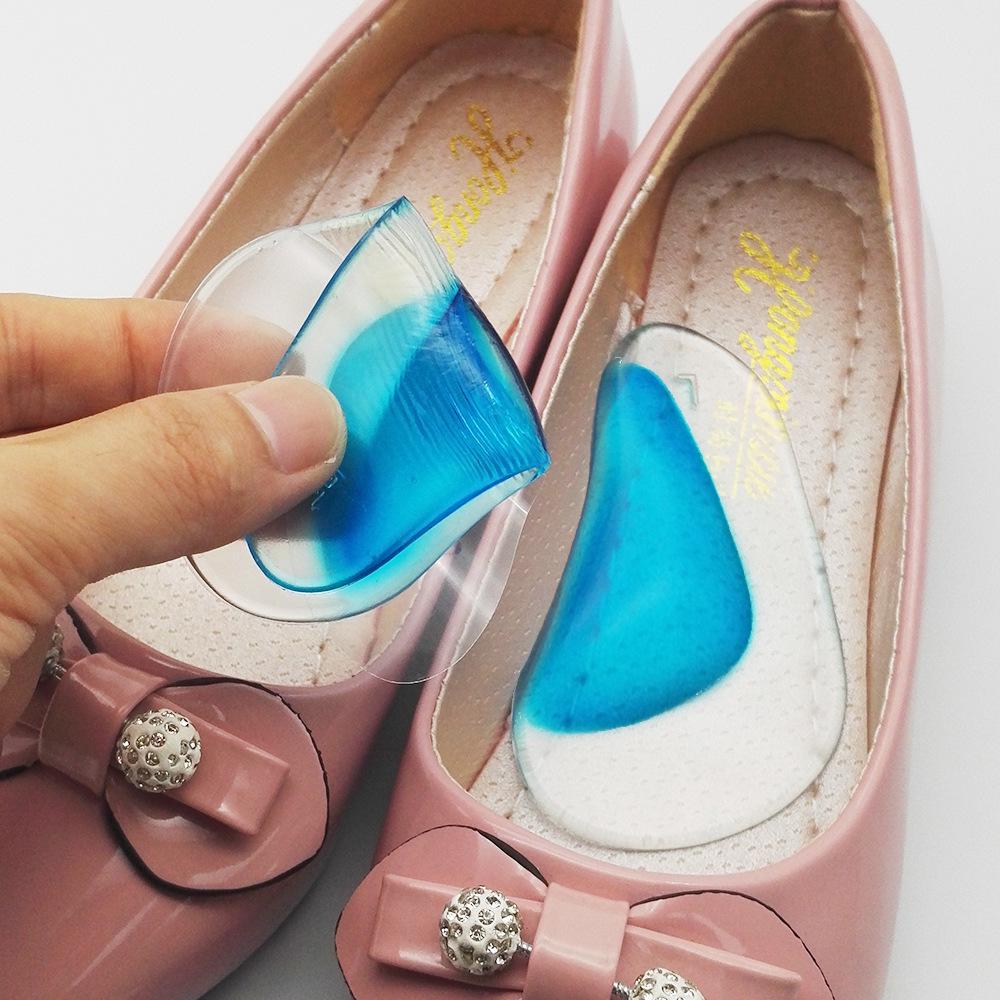 Silicone Transparent Arch Support Insoles for Flat Feet - Orthopedic Sole Pads for Men and Women