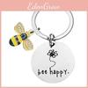 Γοητευτικό Μπρελόκ 'Bee Happy' Κομψό Μπρελόκ Προσεγμένο Δώρο Για Κάθε Περίσταση Ή Γιορτή