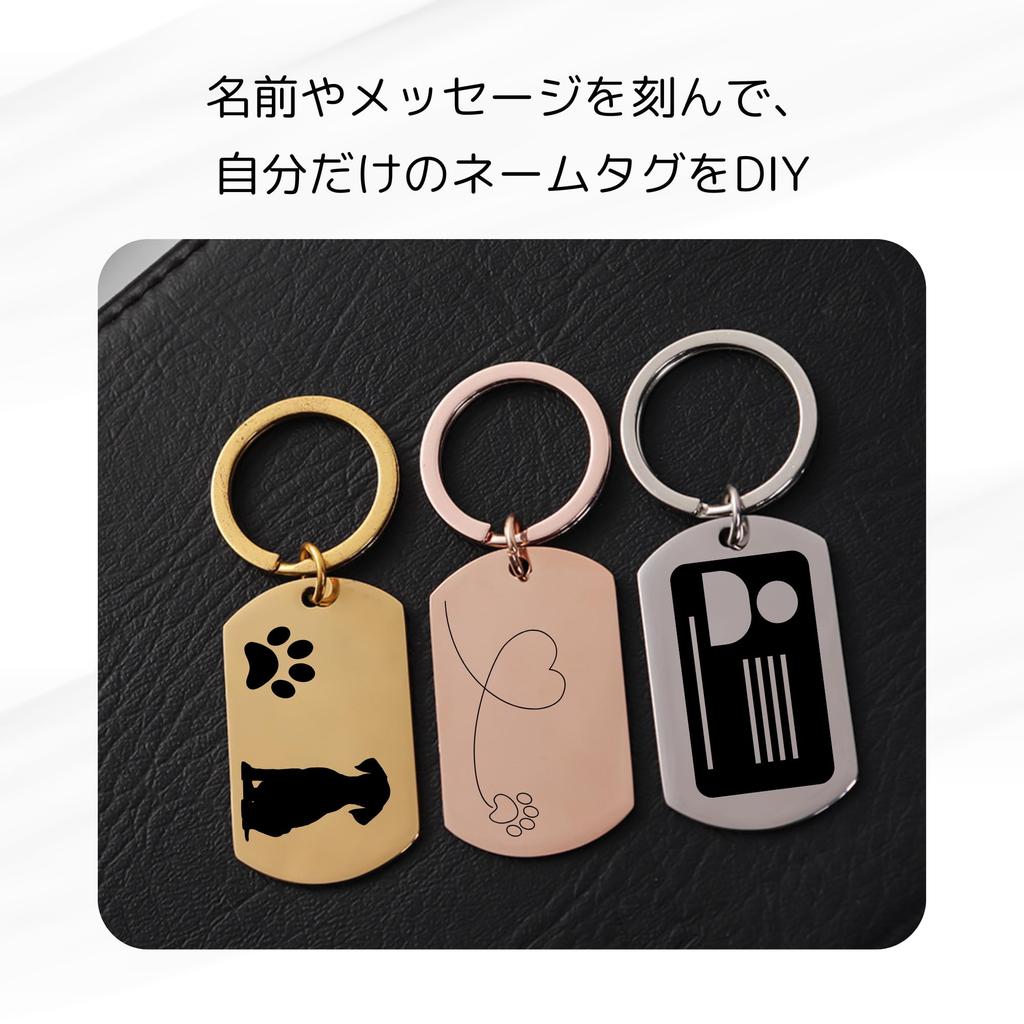 NASSIA 20 sztuk aluminiowych identyfikatorów z imieniem, personalizowane identyfikatory z imieniem zwierzaka do samodzielnego wykonania, grawerowanie proste, dla psów, kotów i innych zwierząt domowych, aby zapobiec zagubieniu zwierząt (Srebro)