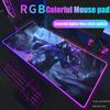 Omen valorant Mouse Pad RGB Mousepad da Gioco Grande Pad LED Tappetino da Scrivania per PC Tappetino Luminoso per Mouse Tappetini Grandi per Tastiera Tappeto da Tavolo Con