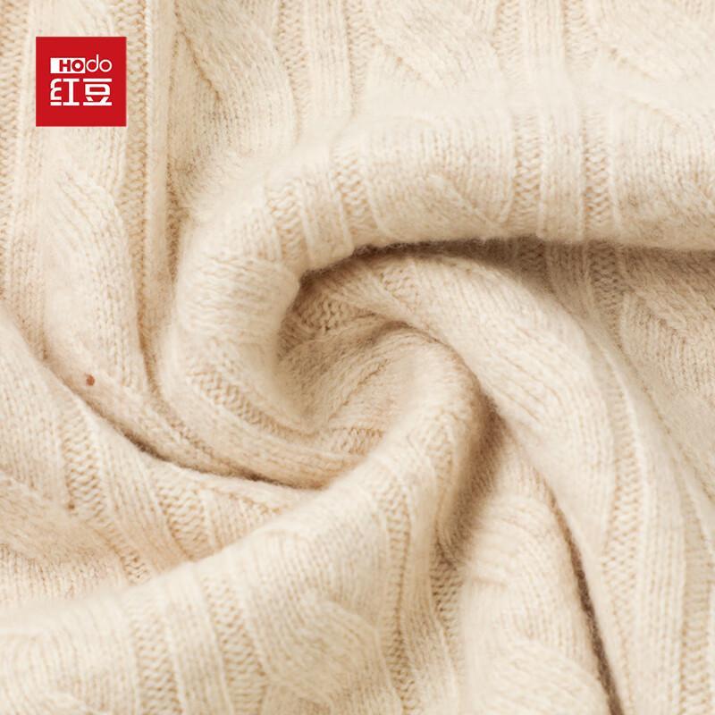 Hodo Women's 100% Pure Wool Loose-Fit Half-High Collar Sweater