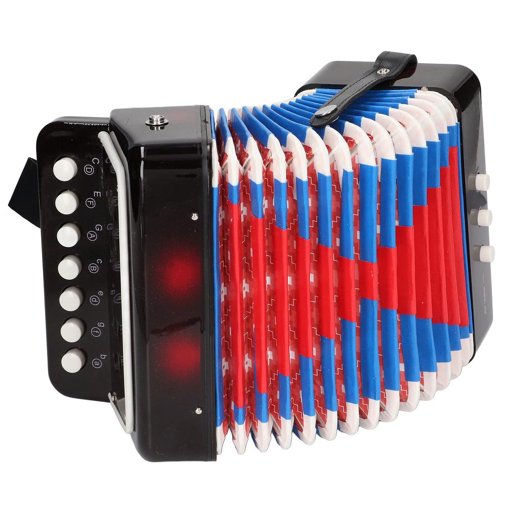 Kids 10 Keys Accordion Children Accordion Musical Instrument Educational Toy Birthday Gift for   Ensemble