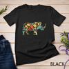 RHINOCEROS Halloween T-shirt Skeleton Skull Vintage Retro Unisex T-shirt