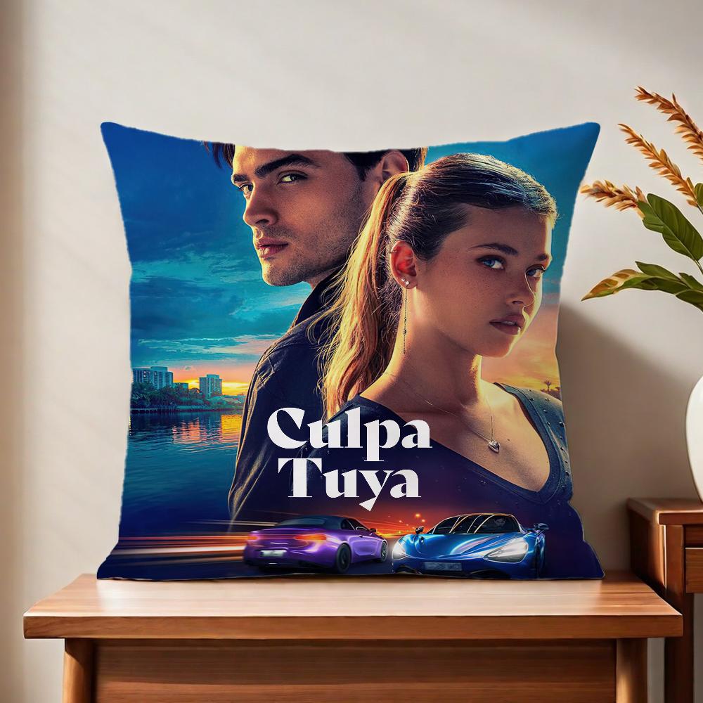 Hot Movie CCulpa Tuya cushion cover For Pillow Printing Sofa Decoration Home Car Room Coffee Shop Office Nordic Simplicity