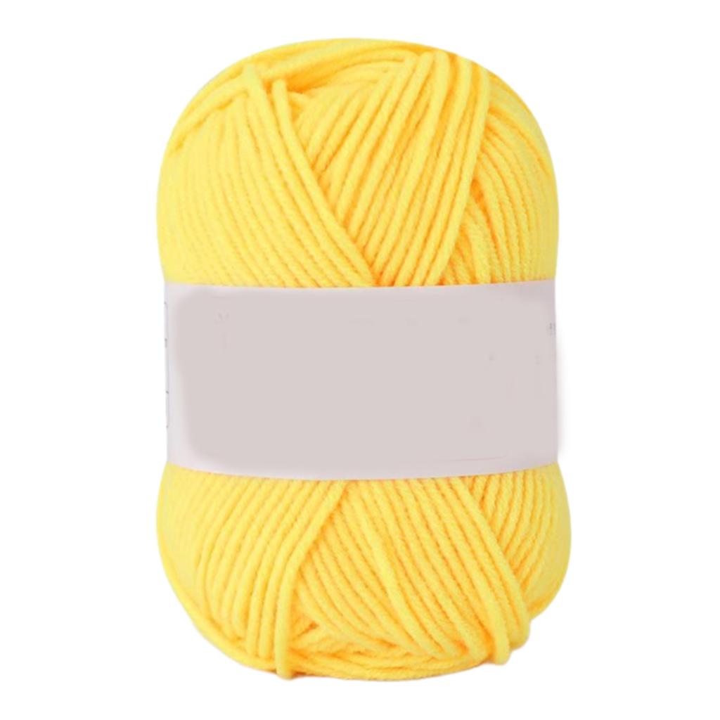 Vibrant Skein Yarn Colorful Yarn for Knitting and Crochet Projects for Handmade Enthusiasts Solid Color Yarn