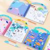 Libro de Dibujo con Agua Mágico para Niños Libro de Colorear Reutilizable DIY Graffiti para Preescolar Juguetes de Dibujo Juguetes de Educación Temprana Regalo