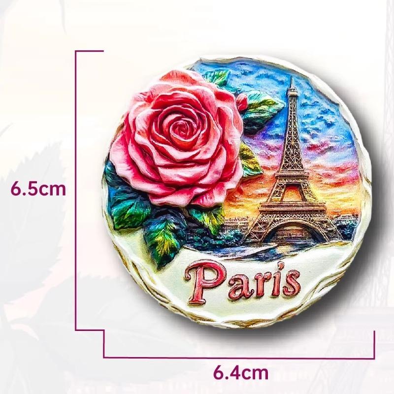 France Souvenirs Montmartre Moulin Rouge Fridge Magnets Menton Nice Provence Reunion Lyon Colmar Fridge Stickers Birthday Gifts