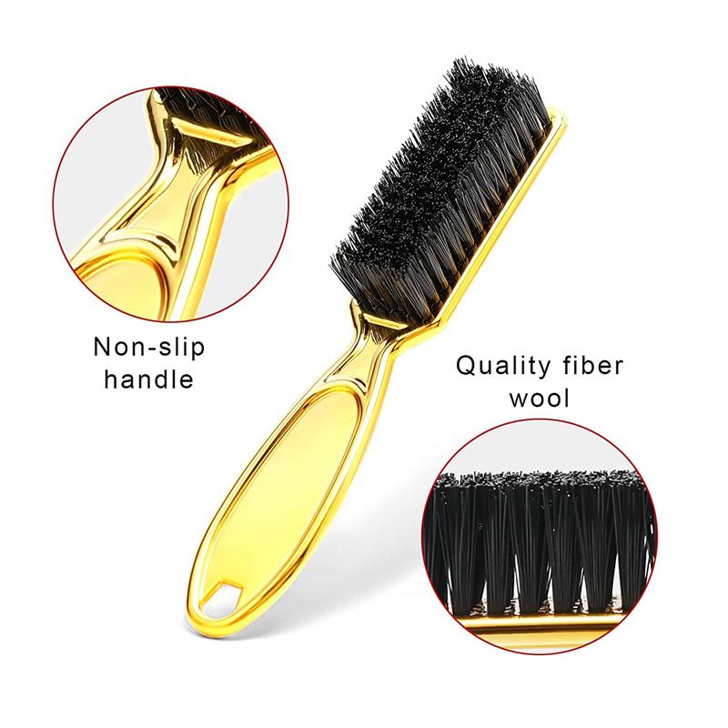 Barbertop Hairdresser Gripper Haircut Sticker Tape Professional Plating Handle Hair Cutting Brush Hairdressing Set Styling Tools