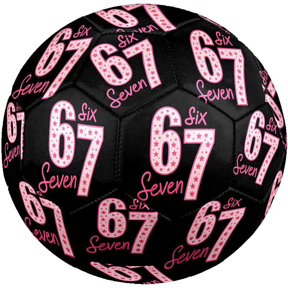 1pc Sixtyseven Stars Size 5 Soccer Ball Professional Match Training Football Indoor &Outdoor Sports Ball Lightweight Durable C65164