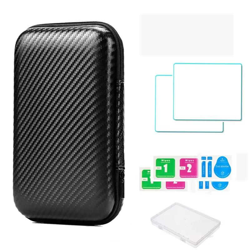 Tempered Glass Screen Protector Film for R16 Ultra R16max V11max Game Console Storage Bag EVA Hard Shell Case Waterproof Box