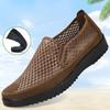 Old Beijing Cloth Shoes Net Shoes Work Non-slip Casual Mesh Sandals Soft Bottom Breathable Summer Lazy Shoes