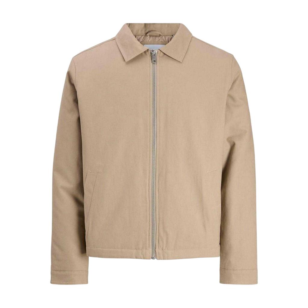 Jack And Jones Herren Unifarbene Baumwolljacke