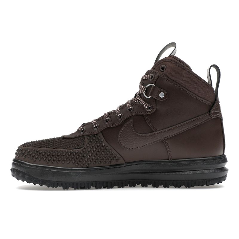 Nike Lunar Force 1 Duckboot Barok Kahverengi Erkek Spor Ayakkabı Siyah Metalik-Gümüş DZ5320-201