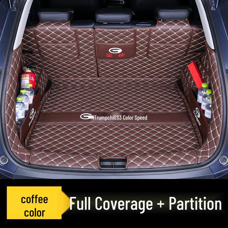 Compatible Trunk Mat for 25 GAC Trumpchi GS3 Shadow Speed Models