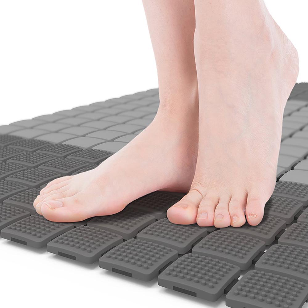 Buy Bath Massage Mat Safety Shower Non-slip Bath Bathtub Mat Vacuum ...