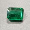 Certified Natural Zambian Green Emerald 11.50 Ct Emerald Cut Loose Gemstone