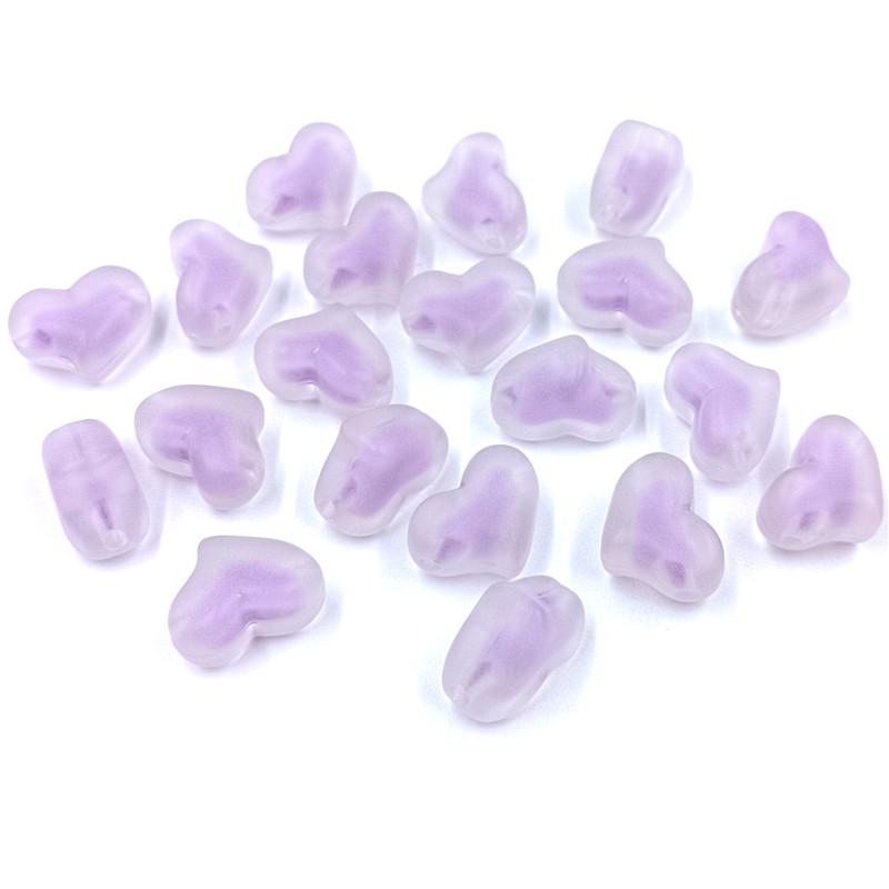 Creative Acrylic Pumpkin/Peach Heart Beads Clear/Matte 10Pcs Corespun DIY Handmade Materials Pendants for Jewelry Making
