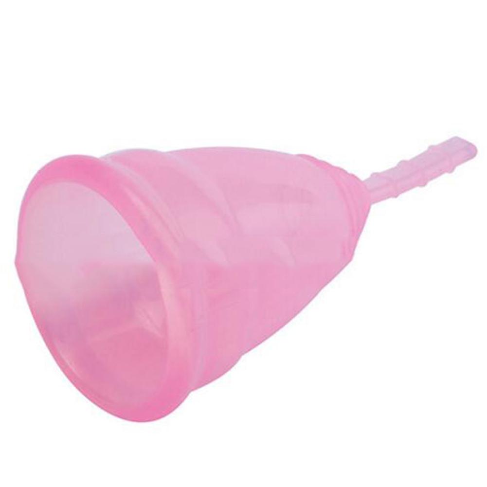 

Life Is Beauty Month Многоразовая силиконовая чаша для менструального цикла Женская гигиена Anti-Side Menstrual leakage L розовый