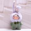 For 14cm Lulu the Piggy Headwear Cape Fashion Doll Clothes Color Match Hoodies Dolls Accessories Cute Decoration Little Clothes