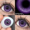 Eyeshare 2pcs Cosplay Gray Contact Lenses Cos Ex Machina Accessories Anime Role Playing Makeup Lens Red Crazy Softlens