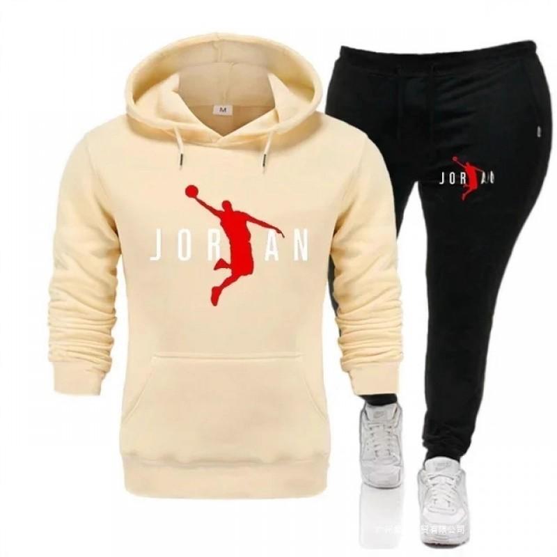Mens Sports Tracksuit Loose Casual Long Sleeve Hooded Sweatshirt Shorts Set