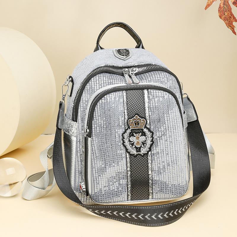Double-shoulder Backpack - Fashionable, Multi-functional, Single-shoulder Bag for Women, Casual Handbag for Ladies